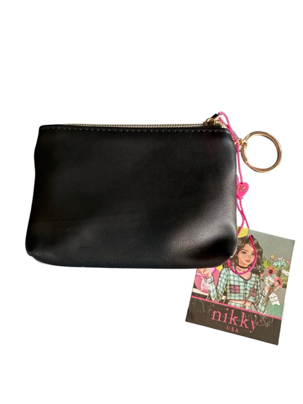 Nikky Nicole Lee Mini Keychain Coin pouch Wallet Ciega Por Ti - Picture 2 of 4